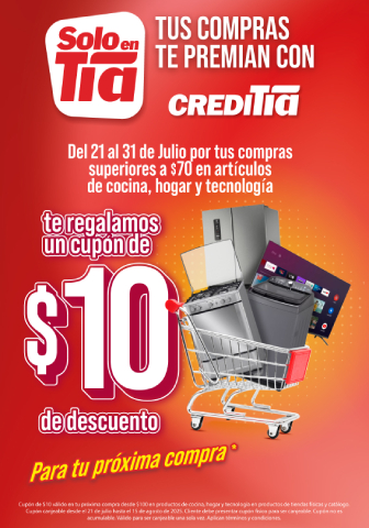 TUS COMPRAS TE PREMIAN - CREDITIA